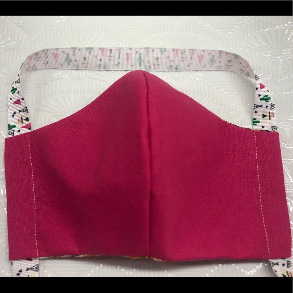 Magenta Face Mask